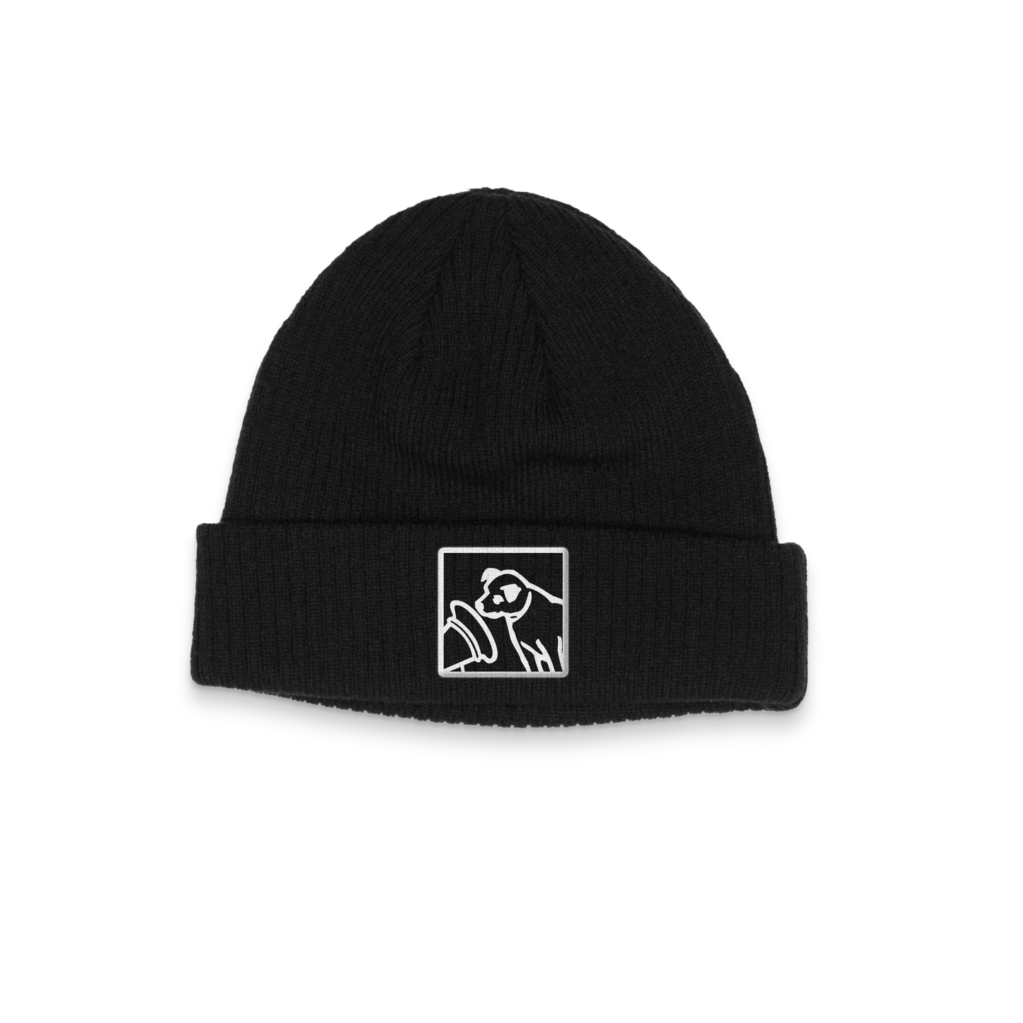Record Player Beanie (Black)