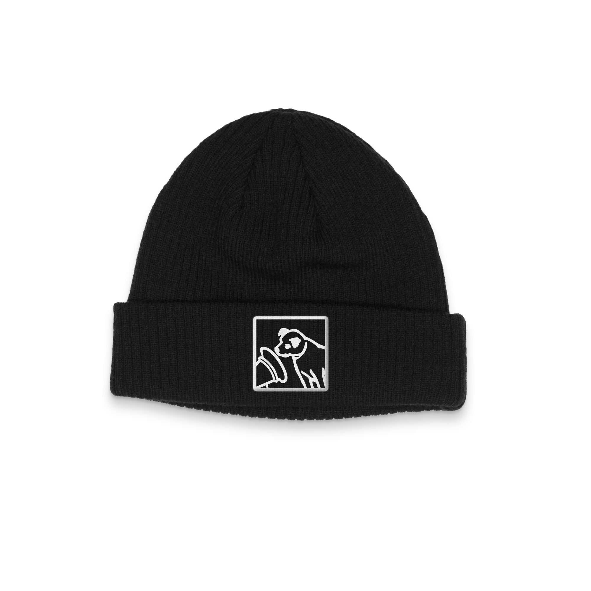 Record Player Beanie (Black)